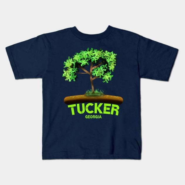 Tucker Georgia Kids T-Shirt by MoMido